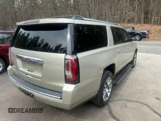 2015 GMC Yukon XL Denali with VIN 1GKS2JKJ2FR574204, listed as a Copart auction lot 54520825 with 213,647 mi miles and Clean Title. Bid and sale history available at carsss.com. Image 4.