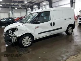 2015 Ram ProMaster City Cargo Tradesman with VIN ZFBERFAT8F6951207, listed as a Copart auction lot 86080014 with 197,299 mi miles and Salvage Title. Bid and sale history available at carsss.com. Image 1.
