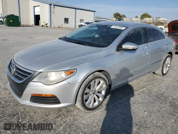 2012 Volkswagen CC Sport with VIN WVWMN7AN1CE540504, listed as a Copart auction lot 78432364 with 138,613 mi miles and Clean Title. Bid and sale history available at DreamBid. Image 1.