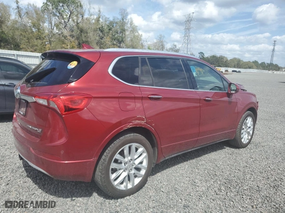 2019 Buick Envision Premium with VIN LRBFX3SX2KD043007, listed as a Copart auction lot 47918625 with 92,067 mi miles and Salvage Title. Bid and sale history available at carsss.com. Image 3.