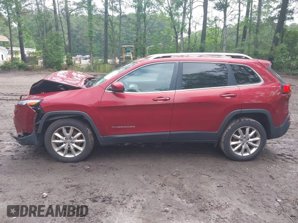 2016 Jeep Cherokee Limited z VIN 1C4PJMDB7GW261423, wystawiony jako IAAI lot #42263018 z przebiegiem 97 605 mil mil oraz . Historia ofert i sprzedaży dostępna na DreamBid. Obrazek 14.