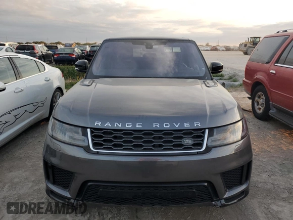 2019 Land Rover Range Rover Sport HSE with VIN SALWR2RK4KA821799, listed as a Copart auction lot 74125824 with 0 mi miles and Salvage Title. Bid and sale history available at carsss.com. Image 5.