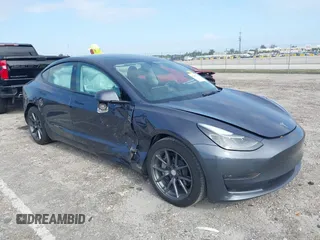 2023 Tesla Model 3 z VIN 5YJ3E1EA0PF403168, wystawiony jako IAAI lot #42002584 z przebiegiem 35 875 mil mil oraz . Historia ofert i sprzedaży dostępna na DreamBid. Obrazek 1.