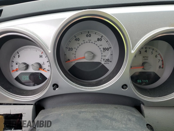 2009 Chrysler PT Cruiser with VIN 3A8FY48939T537208, listed as a Copart auction lot 72356224 with 96,749 mi miles and Salvage Title. Bid and sale history available at carsss.com. Image 9.