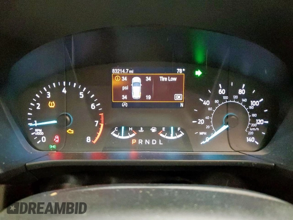 2022 Ford Escape SE with VIN 1FMCU9G62NUA63578, listed as a Copart auction lot 63272355 with 83,214 mi miles and Clean title. Bid and sale history available at DreamBid. Image 9.