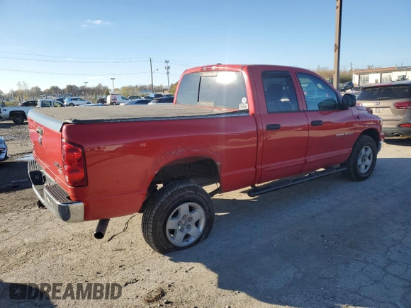 2007 Dodge 1500 ST with VIN 1D7HU18P57J555678, listed as a Copart auction lot 79075094 with 93,548 mi miles and Salvage Title. Bid and sale history available at DreamBid. Image 3.