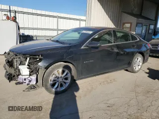 2020 Chevrolet Malibu LT with VIN 1G1ZD5ST4LF141065, listed as a Copart auction lot 42705405 with 91,105 mi miles and Salvage Title. Bid and sale history available at carsss.com. Image 1.