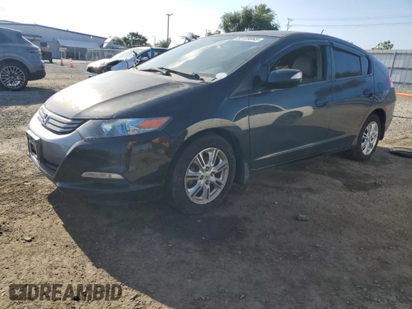 2010 Honda Insight EX with VIN JHMZE2H76AS015466, listed as a Copart auction lot 53729965 with Not provided miles and Salvage title. Bid and sale history available at DreamBid. Image 1.