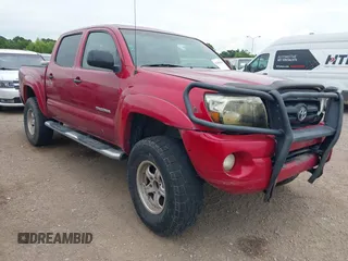 2005 Toyota Tacoma PreRunner with VIN 3TMJU62N45M001726, listed as a IAAI auction lot 42583834 with 282,880 mi miles and . Bid and sale history available at DreamBid. Image 1.
