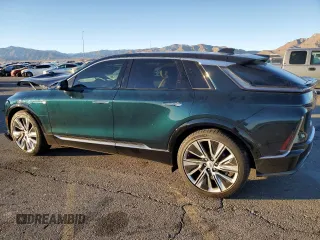 2024 Cadillac LYRIQ Luxury z VIN 1GYKPSRK5RZ106628, wystawiony jako Copart lot #79455674 z przebiegiem 5736 mil mil oraz Szkody całkowita. Historia ofert i sprzedaży dostępna na DreamBid. Obrazek 2.