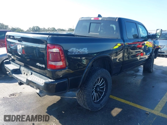 2022 Ram 1500 Laramie with VIN 1C6SRFRT4NN191342, listed as a IAAI auction lot 41483616 with 32,705 mi miles and . Bid and sale history available at DreamBid. Image 4.