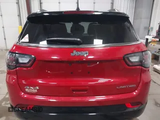 2023 Jeep Compass (RED) Edition with VIN 3C4NJDCN3PT524273, listed as a IAAI auction lot 41389105 with 10,453 mi miles and . Bid and sale history available at carsss.com. Image 16.