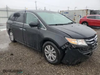 2016 Honda Odyssey EX with VIN 5FNRL5H4XGB156089, listed as a Copart auction lot 47688255 with 142,599 mi miles and Salvage Title. Bid and sale history available at carsss.com. Image 4.