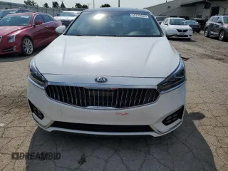 2018 Kia Cadenza Premium with VIN KNALC4J14J5099376, listed as a Copart auction lot 69722644 with 69,896 mi miles and Salvage Title. Bid and sale history available at carsss.com. Image 5.