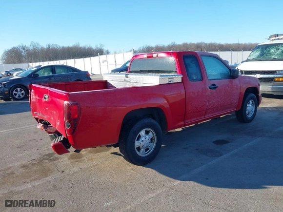 2008 Chevrolet Colorado Work Truck with VIN 1GCCS199588123112, listed as a IAAI auction lot 41426550 with 157,608 mi miles. Bid and sale history available at carsss.com. Image 4.