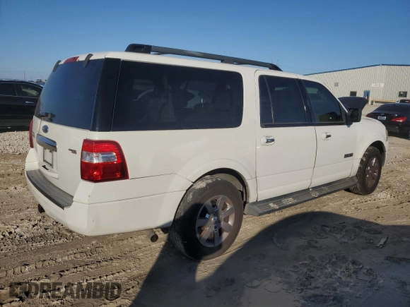 2008 Ford Expedition Max SSV with VIN 1FMFK15528LA74797, listed as a Copart auction lot 43156235 with 235,793 mi miles and Salvage title. Bid and sale history available at DreamBid. Image 3.