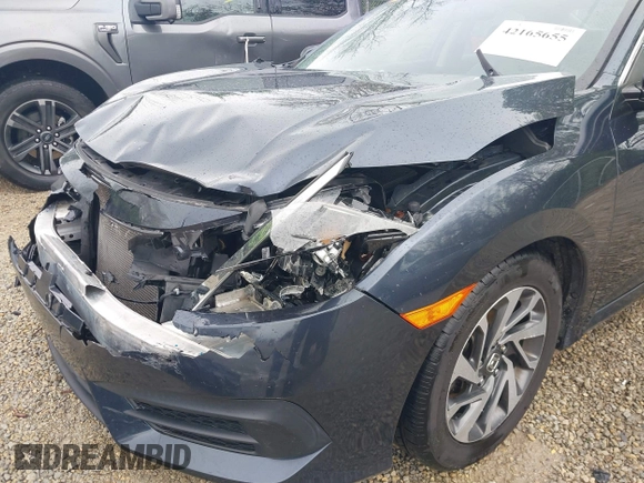 2016 Honda Civic EX with VIN 19XFC2F73GE023226, listed as a IAAI auction lot 42165655 with 141,553 mi miles and . Bid and sale history available at DreamBid. Image 17.
