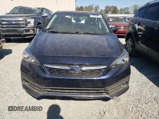 2021 Subaru Impreza with VIN 4S3GKAB63M3603691, listed as a Copart auction lot 77703954 with 42,100 mi miles and Salvage Title. Bid and sale history available at carsss.com. Image 5.