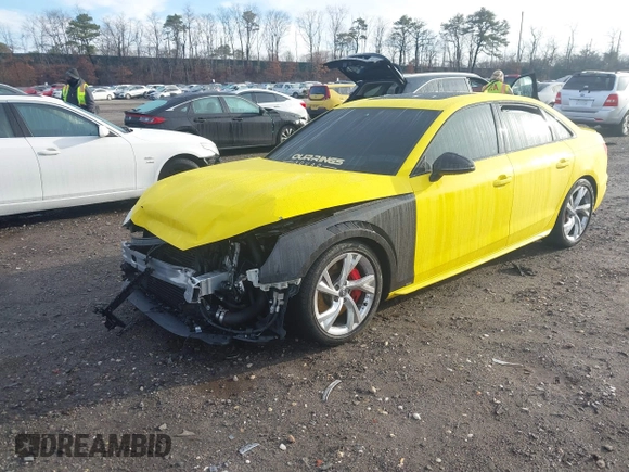 2020 Audi S4 Premium Plus with VIN WAUB4AF40LA056318, listed as a IAAI auction lot 41843375 with 30,336 mi miles. Bid and sale history available at carsss.com. Image 18.