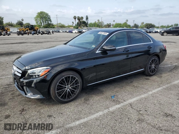 2019 Mercedes-Benz C 300 z VIN 55SWF8DB0KU317895, wystawiony jako Copart lot #59327855 z przebiegiem 47 455 mil mil oraz Szkoda całkowita • Salvage title. Historia ofert i sprzedaży dostępna na DreamBid. Obrazek 1.