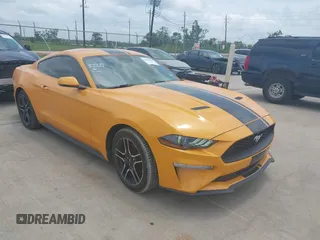 2022 Ford Mustang EcoBoost with VIN 1FA6P8TH9N5136861, listed as a IAAI auction lot 42299180 with 25,024 mi miles and . Bid and sale history available at DreamBid. Image 1.