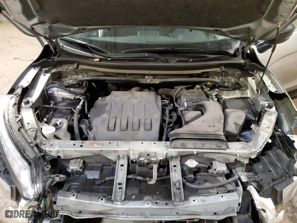 2022 Mitsubishi Eclipse Cross LE with VIN JA4ATVAA7NZ004169, listed as a Copart auction lot 44145715 with 90,957 mi miles and Salvage Title. Bid and sale history available at carsss.com. Image 12.