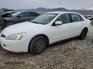 2003 Honda Accord LX z VIN 1HGCM55383A032583, wystawiony jako Copart lot #50628895 z przebiegiem 230 063 mil mil oraz Szkoda całkowita • Salvage title. Historia ofert i sprzedaży dostępna na DreamBid. Obrazek 1.