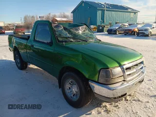 1999 Ford Ranger XL with VIN 1FTYR10C6XUA21866, listed as a Copart auction lot 47323715 with 191,074 mi miles and Salvage Title. Bid and sale history available at carsss.com. Image 4.