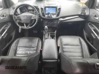 2019 Ford Escape Titanium with VIN 1FMCU9J90KUA07976, listed as a Copart auction lot 59565275 with 189,655 mi miles and Salvage title. Bid and sale history available at DreamBid. Image 8.
