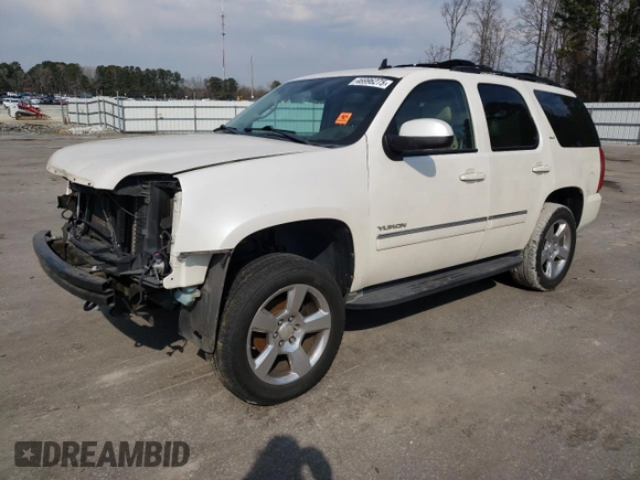 2011 GMC Yukon SLT with VIN 1GKS2CE03BR364350, listed as a Copart auction lot 46996275 with 176,977 mi miles and Salvage Title. Bid and sale history available at carsss.com. Image 1.