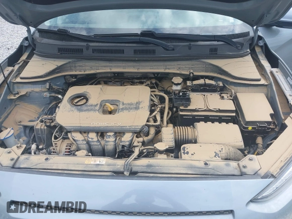 2019 Hyundai Kona SE with VIN KM8K12AA0KU257384, listed as a IAAI auction lot 42049777 with 91,000 mi miles. Bid and sale history available at carsss.com. Image 10.