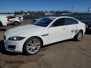 2020 Jaguar XF with VIN SAJBK4FX5LCY83189, listed as a Copart auction lot 47602005 with 10,708 mi miles and Salvage Title. Bid and sale history available at DreamBid. Image 1.