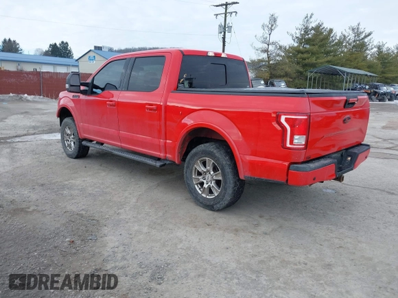2016 Ford F-150 XLT with VIN 1FTEW1EF1GFD23181, listed as a IAAI auction lot 41638305 with 131,712 mi miles and . Bid and sale history available at carsss.com. Image 3.
