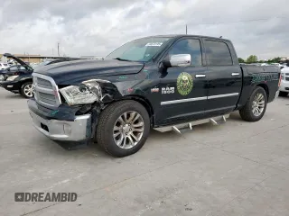 2014 Ram 1500 Longhorn with VIN 1C6RR6PT6ES230001, listed as a Copart auction lot 54670195 with 152,537 mi miles and Salvage title. Bid and sale history available at DreamBid. Image 1.