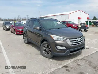 2014 Hyundai Santa Fe Sport with VIN 5XYZU3LB4EG222603, listed as a IAAI auction lot 42040195 with 148,281 mi miles. Bid and sale history available at carsss.com. Image 1.