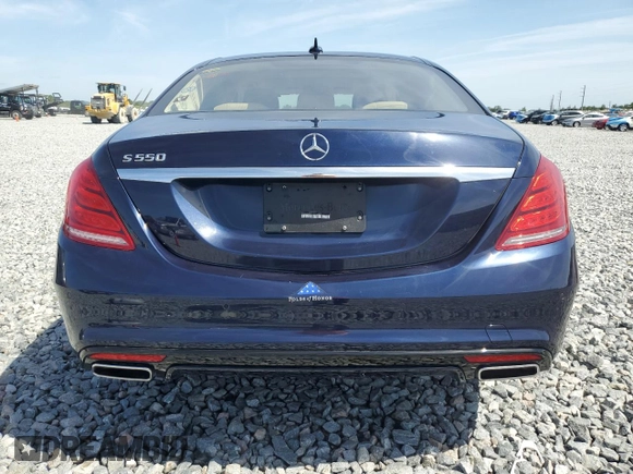 2015 Mercedes-Benz S 550 with VIN WDDUG8CB0FA175088, listed as a Copart auction lot 53629325 with 44,873 mi miles and Salvage Title. Bid and sale history available at carsss.com. Image 6.