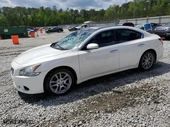 2011 Nissan Maxima 3.5 S with VIN 1N4AA5AP1BC850656, listed as a Copart auction lot 52694635 with 178,309 mi miles and Salvage Title. Bid and sale history available at carsss.com. Image 1.