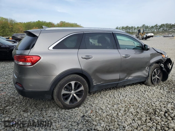 2018 Kia Sorento EX z VIN 5XYPH4A14JG357974, wystawiony jako Copart lot #54456085 z przebiegiem 98 957 mil mil oraz Szkoda całkowita • Salvage title. Historia ofert i sprzedaży dostępna na DreamBid. Obrazek 3.