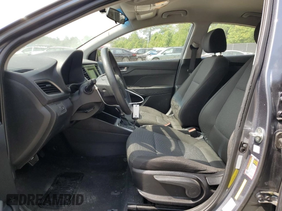 2018 Hyundai Accent SEL with VIN 3KPC24A3XJE007540, listed as a Copart auction lot 52873853 with 76,039 mi miles. Bid and sale history available at carsss.com. Image 7.