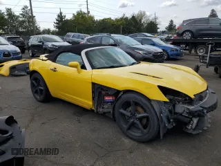 2007 Saturn Sky Red Line z VIN 1G8MG35X77Y128438, wystawiony jako Copart lot #69835584 z przebiegiem 87 909 mil mil oraz Szkoda całkowita • Salvage title. Historia ofert i sprzedaży dostępna na DreamBid. Obrazek 4.