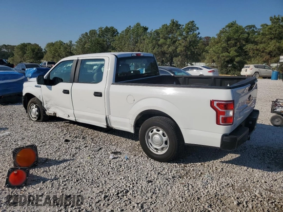 2019 Ford F-150 XL with VIN 1FTEW1CP7KKC41239, listed as a Copart auction lot 43590155 with 95,327 mi miles and Clean Title. Bid and sale history available at DreamBid. Image 2.