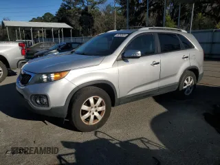 2012 Kia Sorento LX with VIN 5XYKT4A61CG205819, listed as a Copart auction lot 48263885 with 173,057 mi miles and Salvage Title. Bid and sale history available at carsss.com. Image 1.