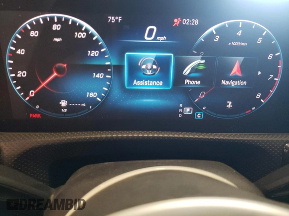 2019 Mercedes-Benz A 220 with VIN WDD3G4FB6KW018629, listed as a Copart auction lot 55571545 with Not provided miles and Non repairable. Bid and sale history available at DreamBid. Image 9.