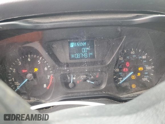 2019 Ford Transit with VIN 1FTYE2CM1KKB49278, listed as a Copart auction lot 45562535 with 87,491 mi miles and Clean title. Bid and sale history available at DreamBid. Image 9.