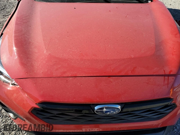 2024 Subaru Impreza with VIN JF1GUABC9R8308613, listed as a Copart auction lot 76485074 with 7,512 mi miles and Salvage Title. Bid and sale history available at carsss.com. Image 12.