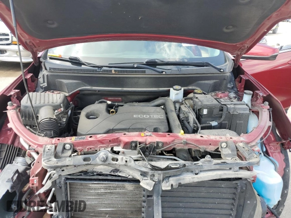 2018 Chevrolet Equinox LT with VIN 3GNAXJEV1JS567068, listed as a Copart auction lot 61199365 with 105,354 mi miles and Salvage title. Bid and sale history available at DreamBid. Image 12.