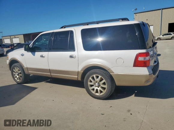 2012 Ford Expedition Max King Ranch z VIN 1FMJK1J54CEF15021, wystawiony jako Copart lot #57899665 z przebiegiem 211 925 mil mil oraz Czysty tytuł • Clean title. Historia ofert i sprzedaży dostępna na DreamBid. Obrazek 2.