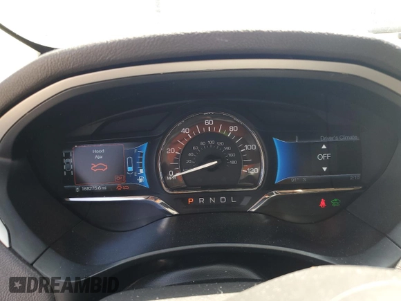 2014 Lincoln MKZ Hybrid with VIN 3LN6L2LU2ER836102, listed as a Copart auction lot 57661075 with 168,275 mi miles and Salvage title. Bid and sale history available at DreamBid. Image 9.