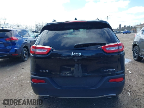 2014 Jeep Cherokee Limited with VIN 1C4PJMDS2EW153305, listed as a IAAI auction lot 41908007 with 88,015 mi miles. Bid and sale history available at carsss.com. Image 17.