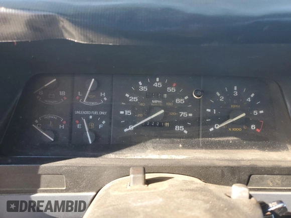 1990 Ford Ranger Splash with VIN 1FTCR10A7LUB27763, listed as a Copart auction lot 81558544 with 2,221 mi miles and Clean Title. Bid and sale history available at DreamBid. Image 9.